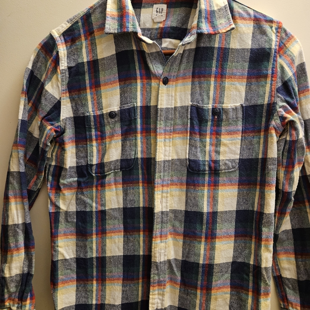 Boys plaid flannel